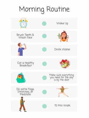 What is your morning routine?