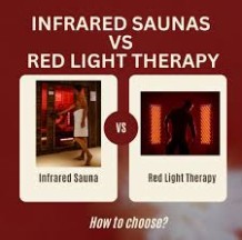 Red lights and Infrared saunas – Is one better than the other?